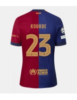 Barcelona Jules Kounde #23 Domácí Dres 2024-25 Krátký Rukáv